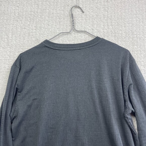 MEC Waffle Grid Base Layer Fleece Sweater Mens L Pullover Wicking Thermal Hiking - Picture 12 of 14